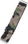 Peter Jäckel Bracelet de montre pour Apple Watch 45/44 mm (Series 4/5/6/7) / 42 mm (Series 1/2/3) Camouflage