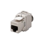 Goobay Lot de 8 CATs 6A Keystone RJ45 jack STP 500 MHz LSA