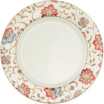 H&H Churchill 3211009 Etw Jacobean Assiette Ronde, 31,5 cm, Multicolore, 24 unités