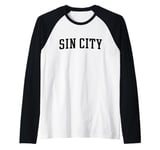 Sin City Classic Raglan Baseball Tee