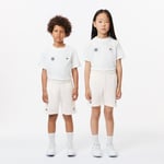 Lacoste Short Sport Édition Roland-Garros coton Taille 12 ans Blanc