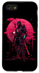 iPhone SE (2020) / 7 / 8 Robot Samurai Warrior Japanese Samurai Ninja Case