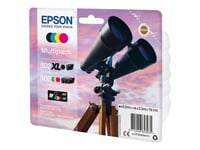 Epson 502Xl Multipack - 4-Pack - 19.1 Ml - Høykapasitets - Svart, Gul, Cyan, Magenta - Original - Blære Med Rf/Lyd-Alarm - Blekkpatron - For Expression Home Xp-5100, Xp-5150  Workforce Wf-2860, Wf-2865Dwf, Wf-2880Dwf, Wf-2885Dwf