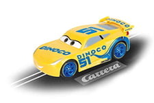 Carrera Cars The Movie 20065011 First Disney-Pixar Dinoco Cruz Slot, Yellow, Multicolor