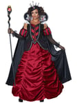 Dark Queen of Hearts Alice In Wonderland Movie Book Week Adult Womens Costume