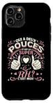 Coque pour iPhone 11 Pro Une Super RH Cadeau Meilleure RH Femme Collegue