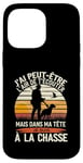 Coque pour iPhone 14 Pro Max Cadeau idée Drôle Chasseur Homme Chasseur Humour Chasse