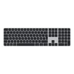 Apple Magic Keyboard med Touch ID og numeriske taster, sort