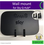 Old Sky Q WiFi Hub* wall bracket. Holder. Mount - black. Made in the UK by us.