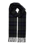 Barbour Tartan lammull halsduk grön/svart