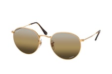 Ray-Ban 0RB3447 001/G5, ROUND Sunglasses, UNISEX, polarised, available with prescription