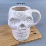 3D keraamiset mukit Creative Halloween Skull Cocktail Lasit Olutlasit Martini Lasit Juomamukit Funny Cup Kahvikuppi