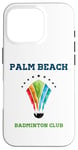 Coque pour iPhone 16 Pro Beach Florida Athletics Preppy Badminton Club Raquette