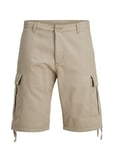 Jpstcole Barkley Jjcargo Shorts Sn Bottoms Shorts Cargo Shorts Beige Jack & J S