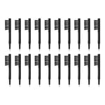 20Pcs Hearing Amplifier Cleaning Brush Multifunctional Effective Black Heari SG5