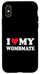 iPhone X/XS I Love My Wombmate I Love My Twin Sisters Brothers Case