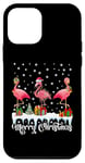 Coque pour iPhone 12 mini Flamant rose amoureux des flamants roses