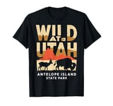 Wildlife Utah Bison Antelope Island State Park T-Shirt