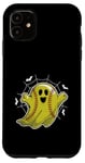 Coque pour iPhone 11 Pichet attrape-balle molle fantôme d'Halloween