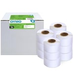 DYMO Authentic LabelWriter Address Labels | 28mm x 89mm | 12 Rolls of 130 Easy-Peel Labels (1,560 Count) | Self-Adhesive | for LabelWriter Label Makers