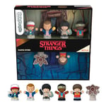 Little People Collector Stranger Things Castle Byers Special Edition Set, 6 Figures in a Gift Display Box for Adults & Fans, HTP36