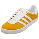 adidas Gazelle 85 Womens Yellow White Fashion Trainers - 4.5 UK