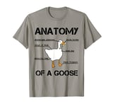 Anatomy of A Goose - Funny Duck Graphic Memes T-Shirt