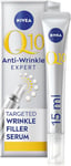 NIVEA Q10 Anti-Wrinkle Power Expert Wrinkle Filler Serum 15ml, Face Serum