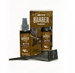 BARBER MARMARA Temporary Hair Color Braun 125 ml/Couleur moustache et cheveux/élimine le gris pour un aspect plus épais et plus complet/Sans ammoniac ni peroxyde/Mélange prêt à l'emploi