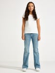 Lindex FREJA Flared leg jeans med broderi