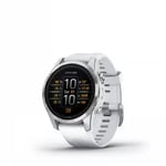 GARMIN EPIX PRO 42 GLASS (GEN2) 42MM ÄLYKELLO WHITESTONE