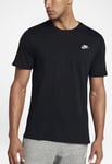 Nike Sportswear Club Mens T Shirt in Black Cotton - Size X-Large