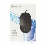 Optisk mus NGS NGS-MOUSE-0906 1000 dpi Sort