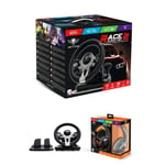 Volant et pédales de jeu Vidéo PRO Race Pro SV450 compatible Xbox Séries X|S PS3 PS4 SWITCH PC SUBSONIC + Casque SPIRIT OF GAMER PRO