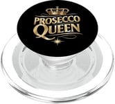 Prosecco Bubbling Wine Princess Queen PopSockets PopGrip for MagSafe