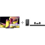 LG OLED B3 55" 4K OLED TV + LG S80QR 5.1.3 Dolby Atmos Soundbar -tuotepaketti