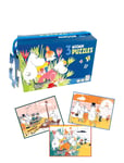 Moomin 3 Puzzle In A Box With Handel Patterned Barbo Toys