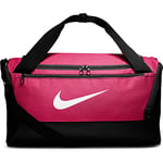 Nike Brasilia-9.0 Duffel Bag (Small), Rush Pink/Black/White, One Size