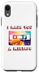 Coque pour iPhone XR Cassette Tape Retro Music Costume des années 80 et 90