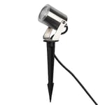 Astro Skye Spike Spot Coastal Spotlight - IP65 Rated - (Brushed Stainless Steel), COB LED, Designed in Britain - 1386001-3 Years Guarantee