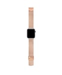 Ted Baker Rose Gold Jewellery Mesh Band for Apple Watch® (Model: BKS38S315B0), Rose Gold