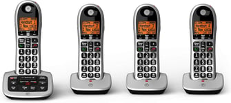 BT 4600 Cordless Landline House Phone, Big Buttons, Advanced Nuisance Call Call