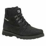 Caterpillar Charli Womens Black Boots Nubuck Leather - Size UK 4