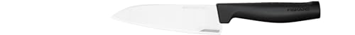 Fiskars Couteau de Chef, Hard Edge, Design Élégant, Longueur totale : 25,1 cm, Acier Inoxydable/Plastique, 1051749