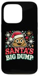 Coque pour iPhone 13 Pro Santa's Big Dump - Funny Xmas Pajamas Christmas Poop