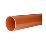 Stigarrör släta Pvc 400 mm (2 meter)