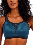 Freya Dynamic Non Wired Sports Bra, Midnight Leopard