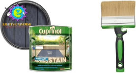 5122407 UTDSUS25L anti Slip Decking Stain Urban Slate 2.5 Litre & Fit for the J