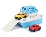 Green Toys Ferry Boat with Mini Cars Bathtub Toy, Blue/White Single (US IMPORT)