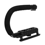 Video Action Stabilizing Handle  and ABS U Type Camcorder Handheld Stabilizer fo